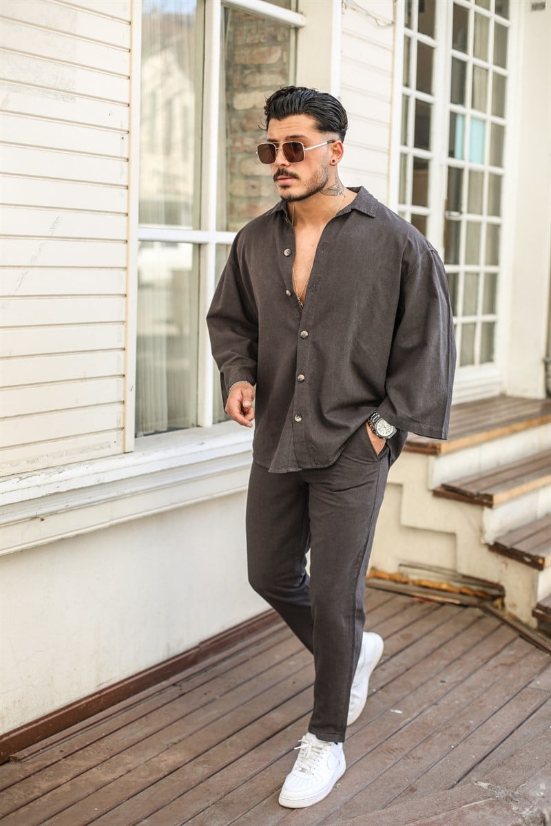 Fakir Kol Oversize Gömlek