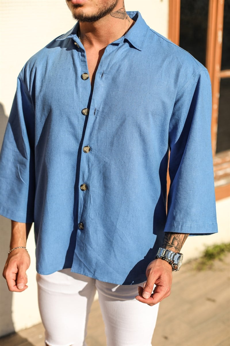Fakir Kol Oversize Gömlek