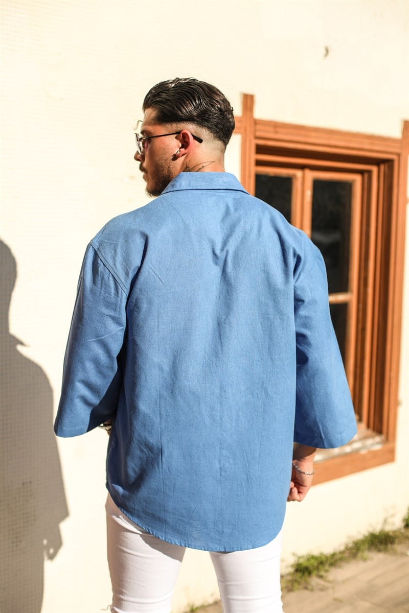 Fakir Kol Oversize Gömlek