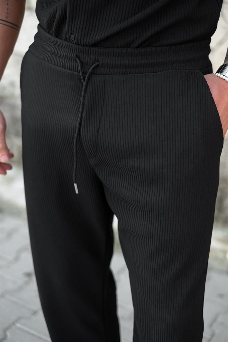 Fitilli Basic Pantolon Siyah