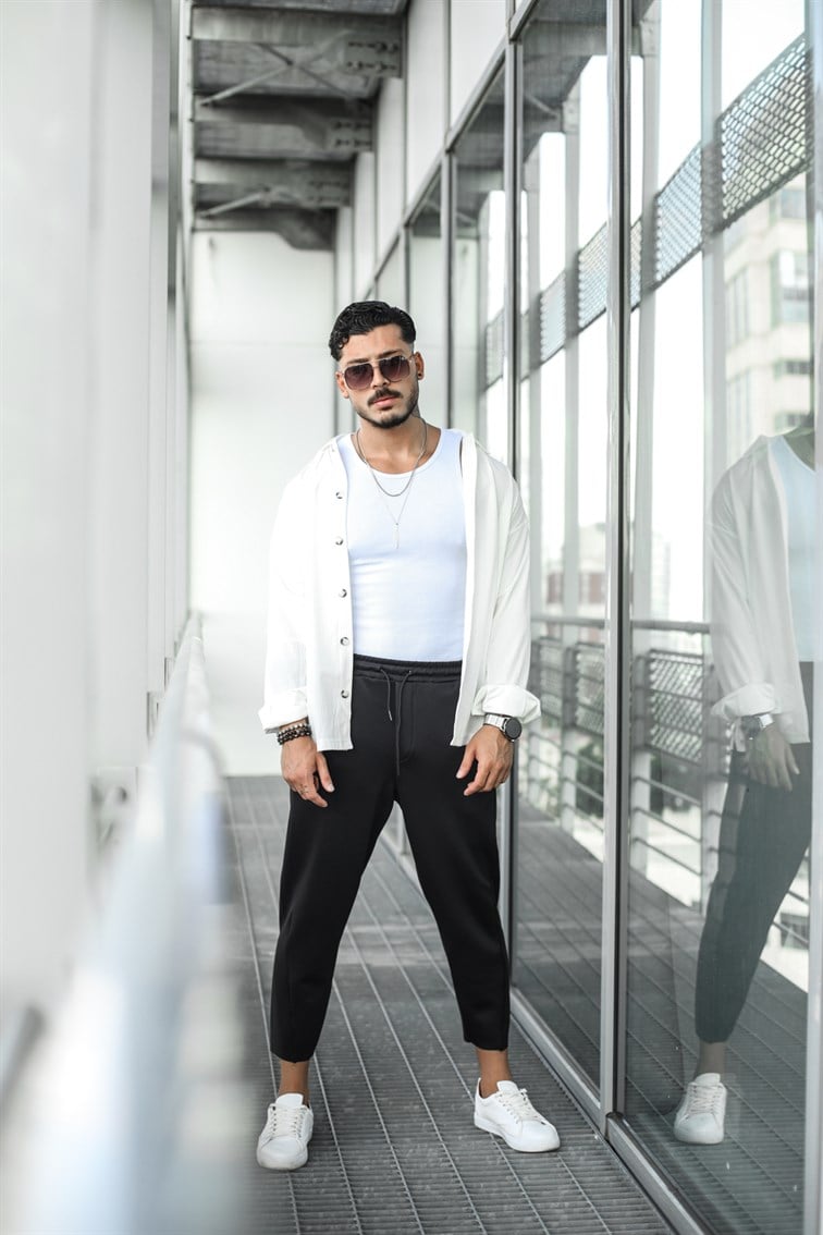Fitilli Oversize Gömlek