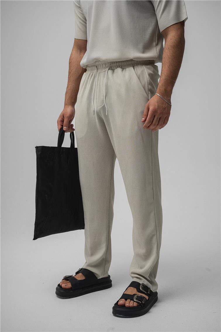 Fitilli Pantolon Gri