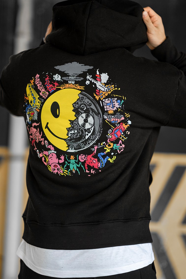 Graffiti Oversize Sweatshirt