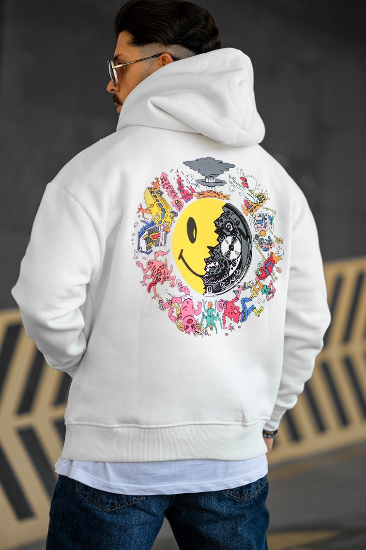 Graffiti Oversize Sweatshirt