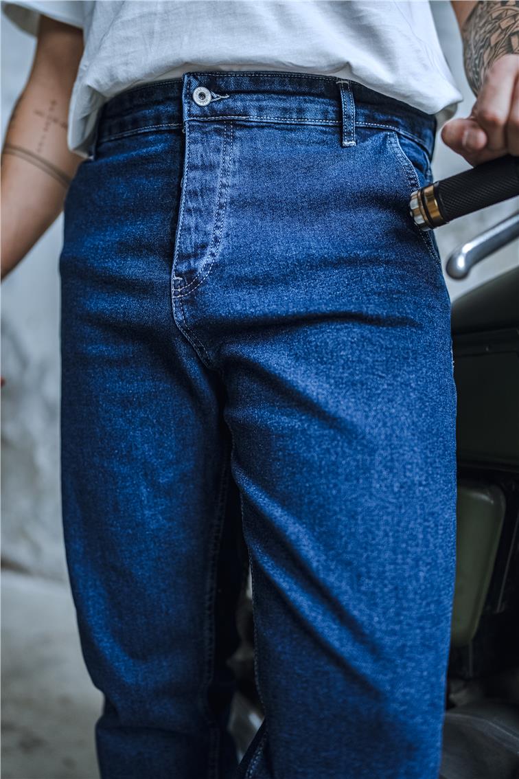 Jogger Jean Koyu Mavi