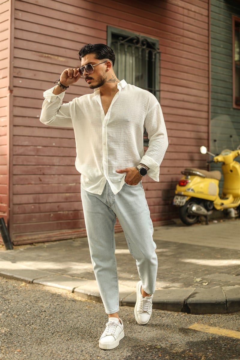 Kar Yıkama Basic Mom Jean