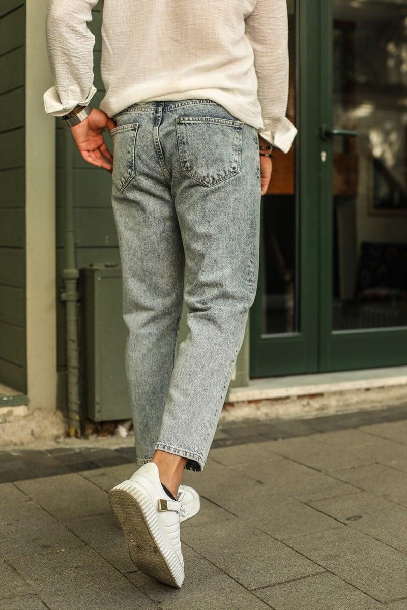Kar Yıkama Basic Mom Jean