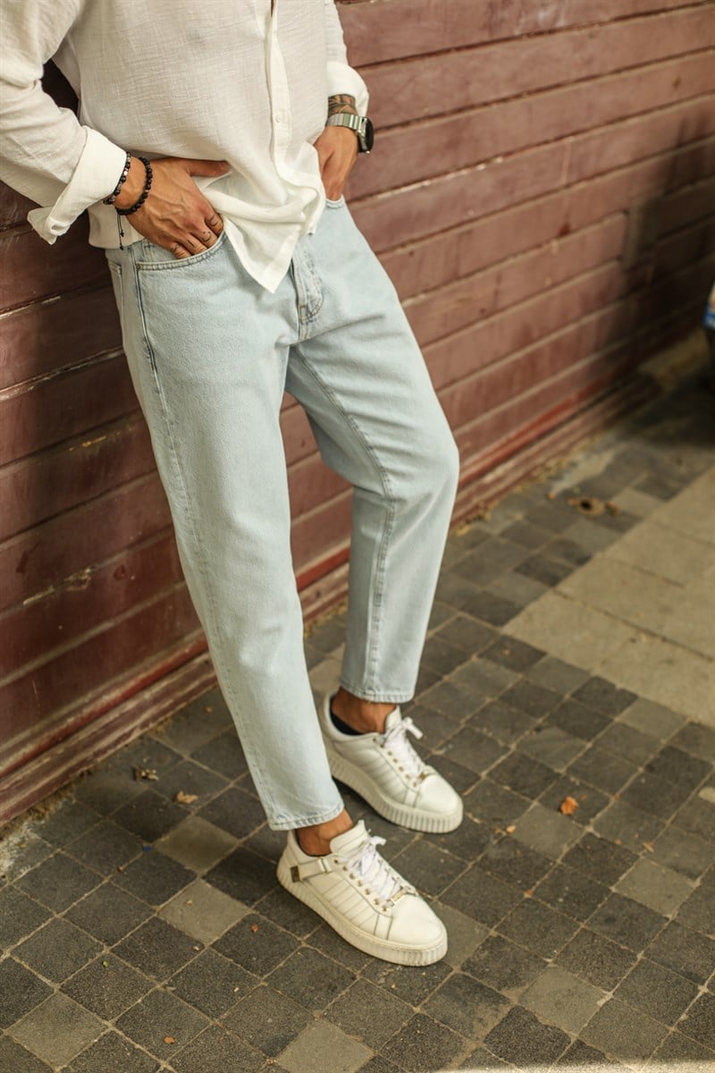 Kar Yıkama Basic Mom Jean