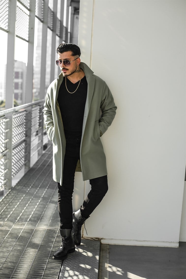 Kaşe Oversize Kaban