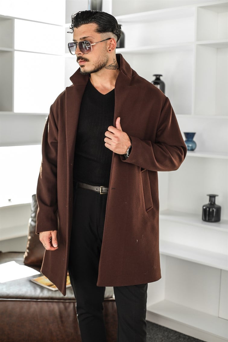 Kaşe Oversize Kaban