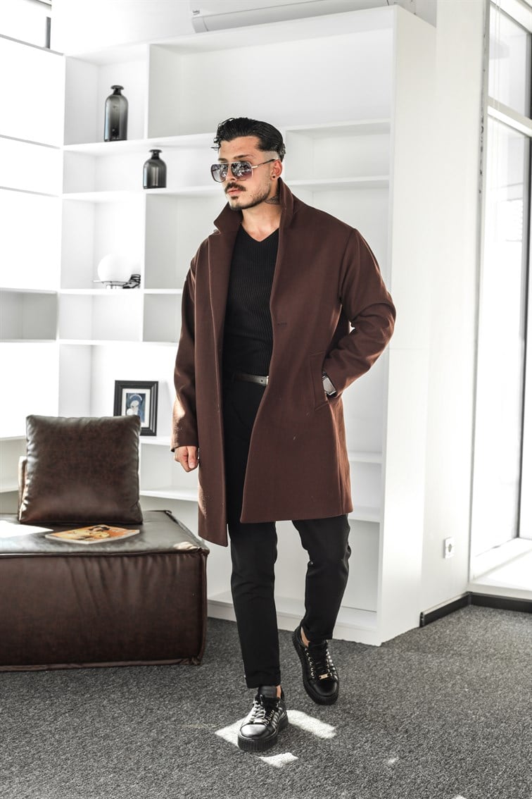 Kaşe Oversize Kaban