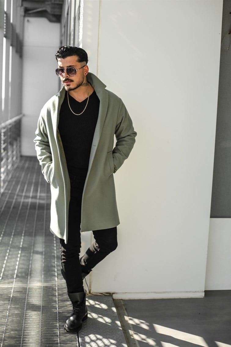 Kaşe Oversize Kaban