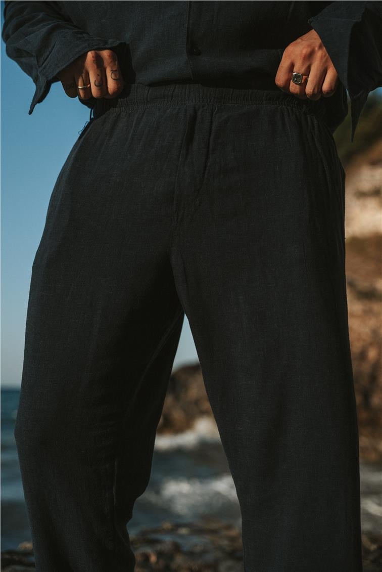 KETEN PANTOLON 1 Lacivert