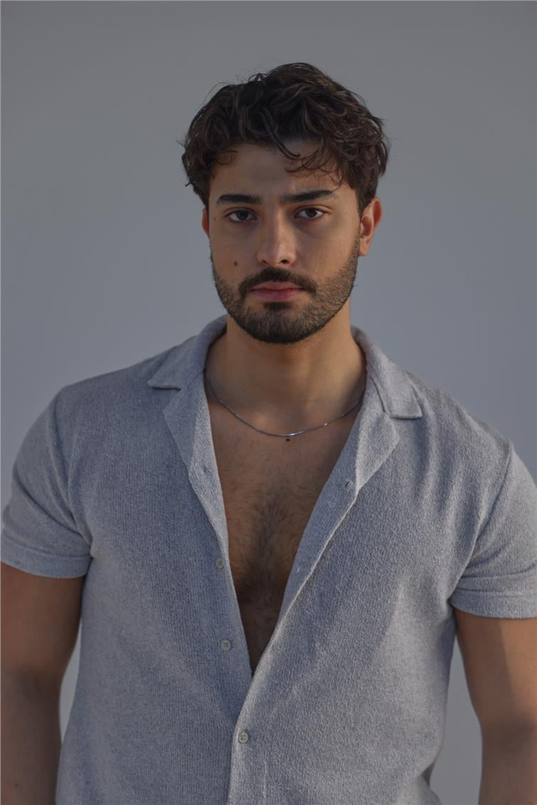 Kısa Kol Slim Fit Gömlek Gri