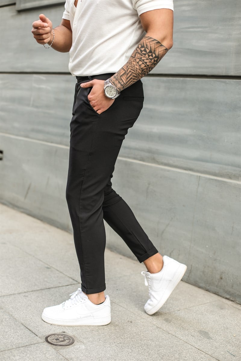 Klasik Double Paça Pantolon
