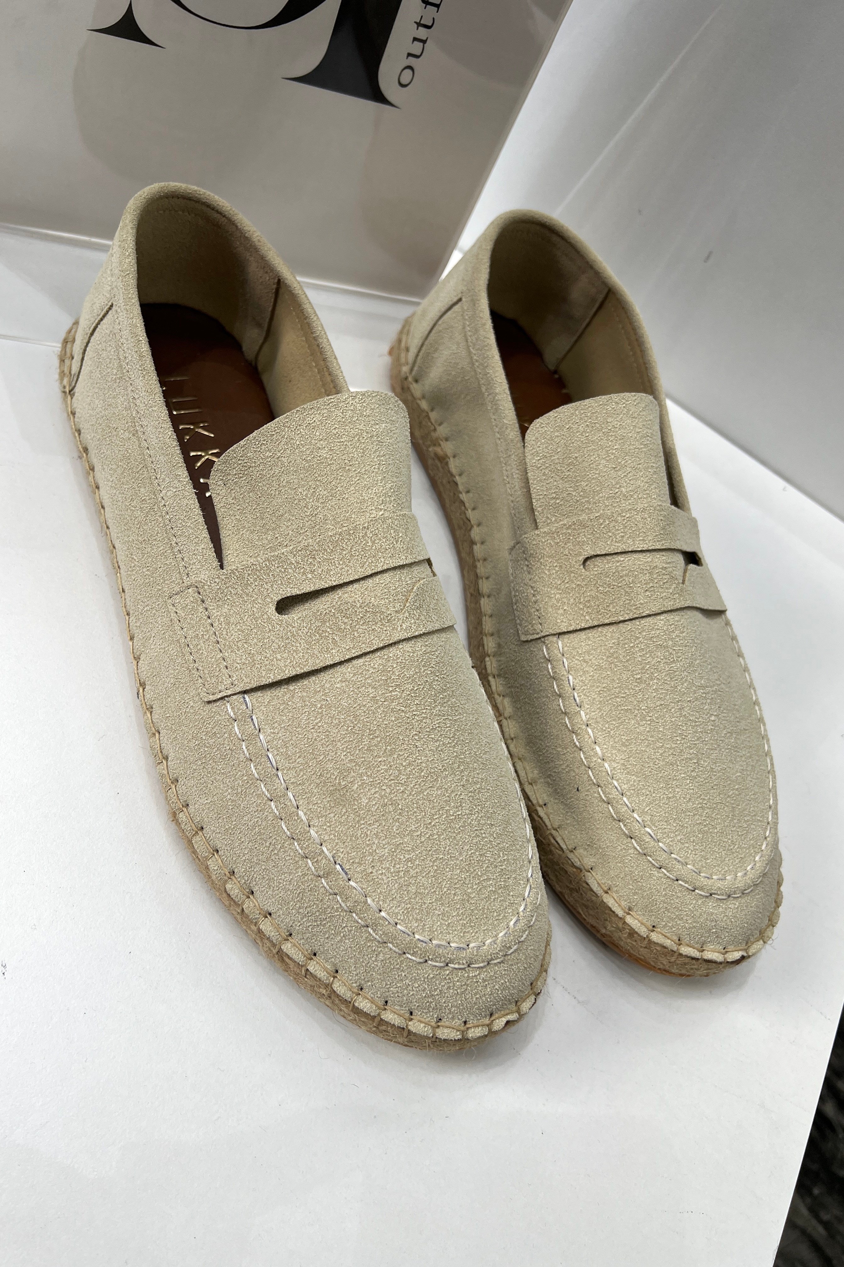 Klasik Espadril Ayakkabı Bej