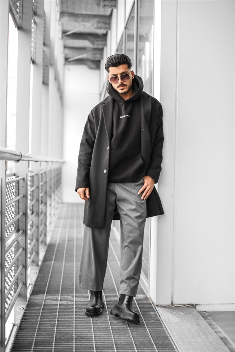 Klasik Kumaş Loose Pantolon