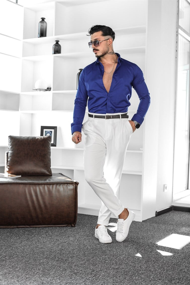 Klasik Kumaş Office Boy Gömlek