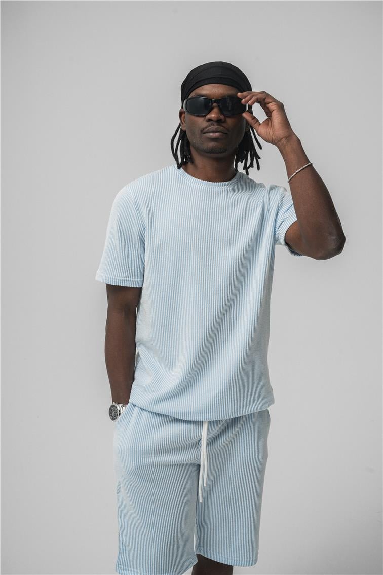 Line Basic Takım Açık Mavi