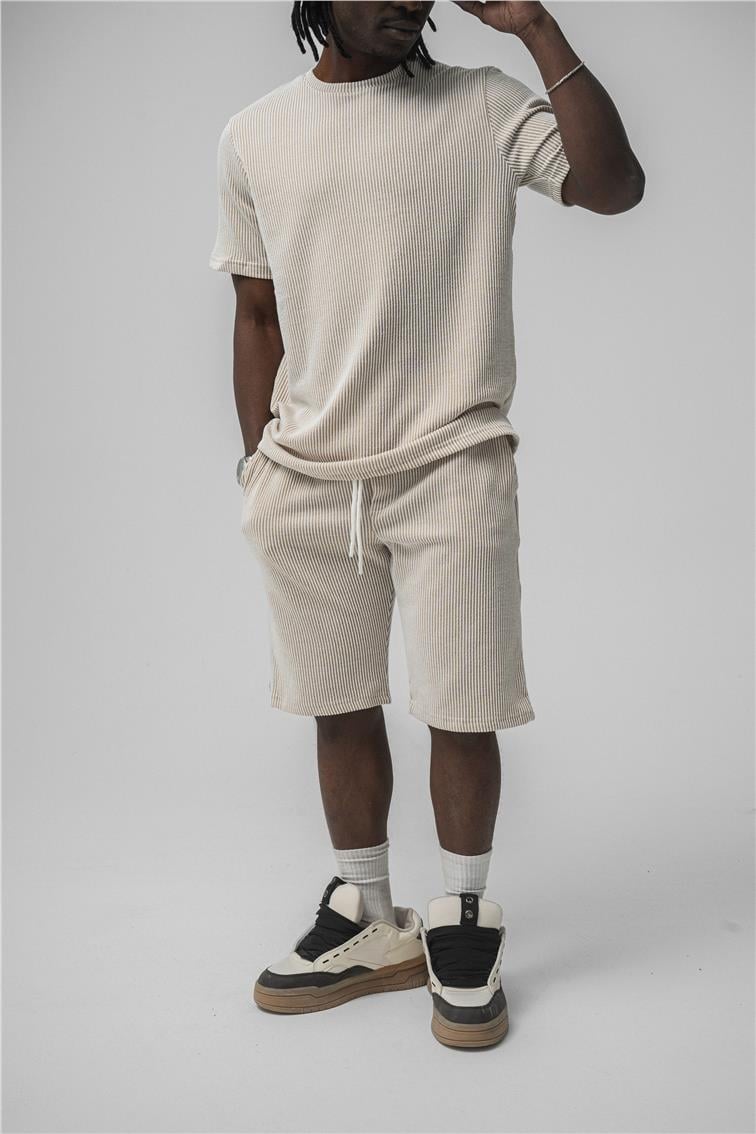 Line Basic Takım Bej