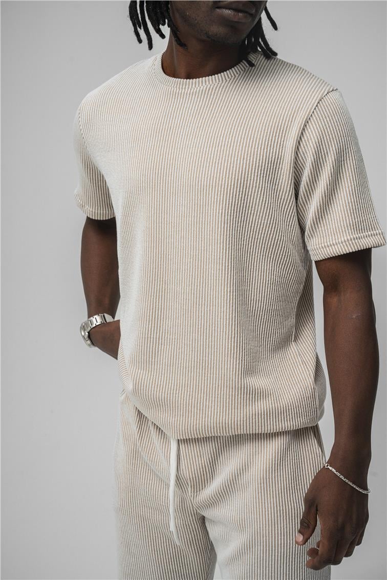 Line Basic Takım Bej