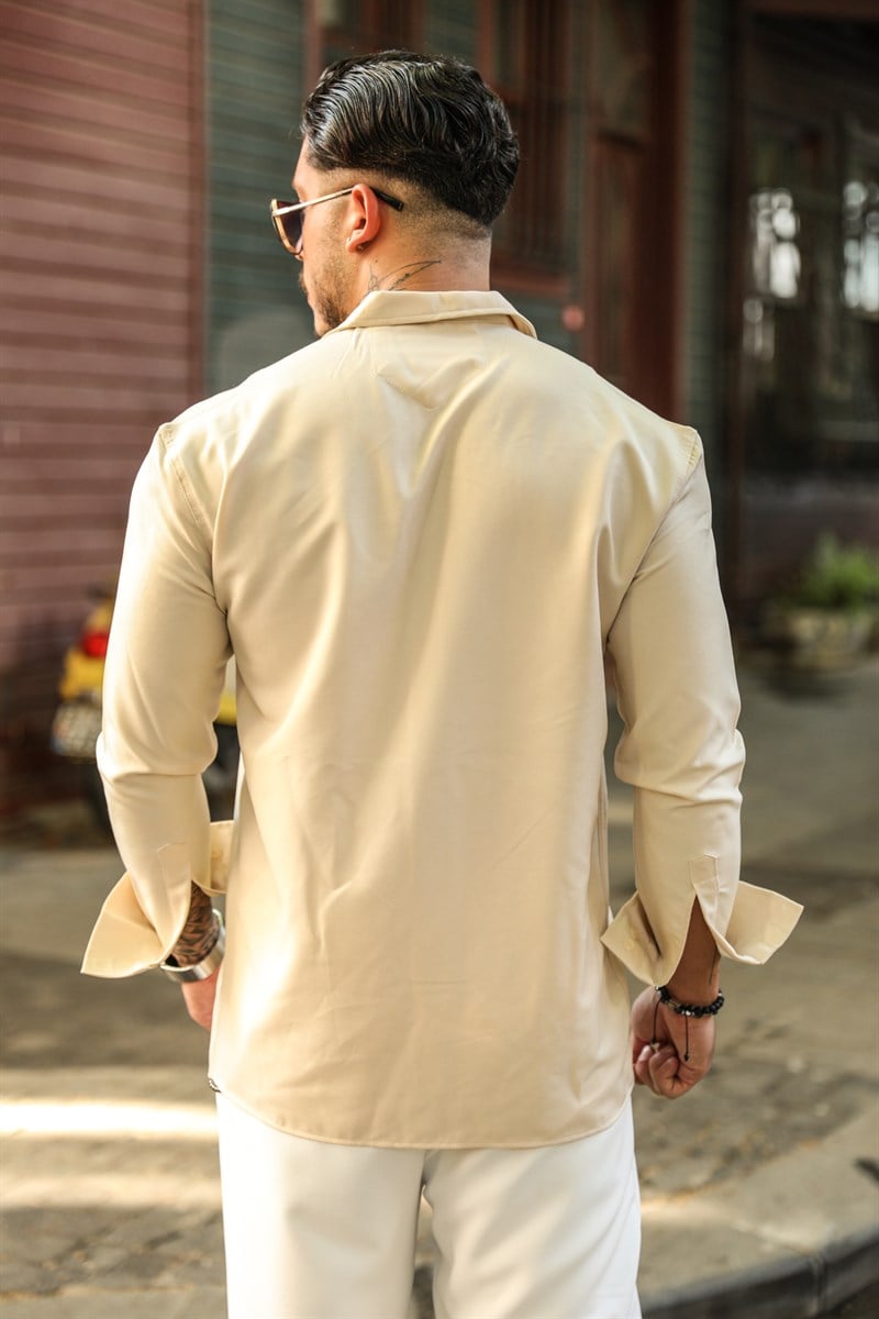 Liyosel Pamuklu Oversize Gömlek