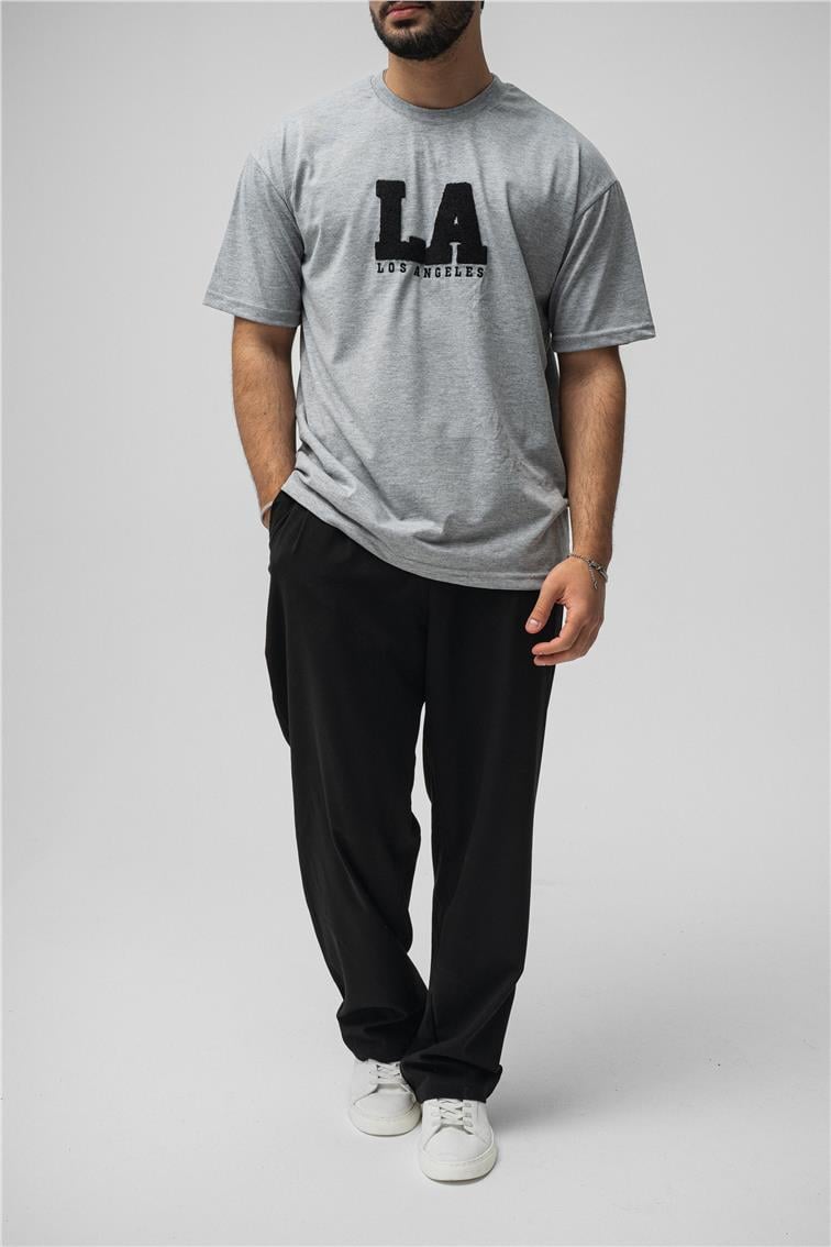 LosAngeles Oversize T-Shirt Gri