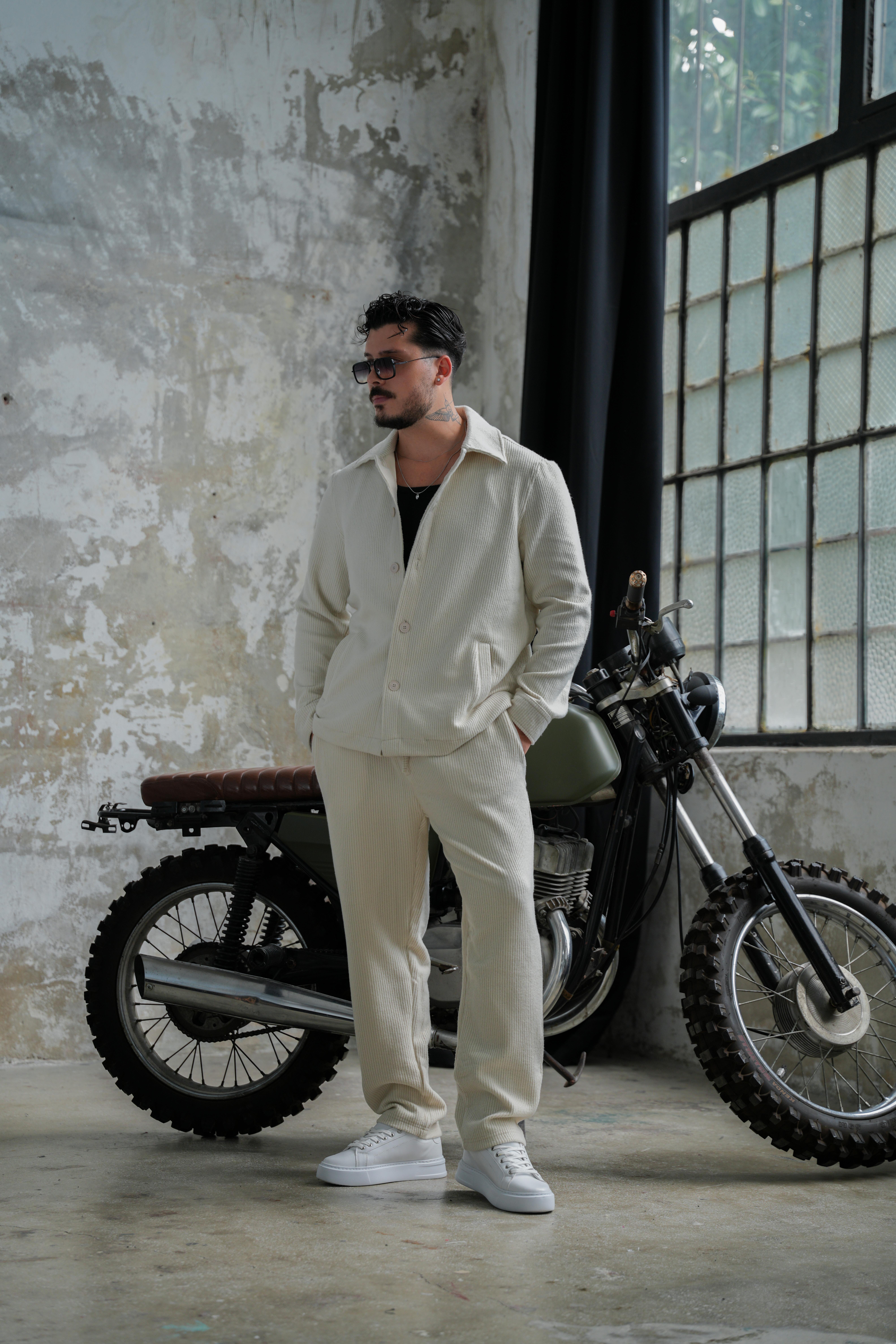 Milan Fitilli Ceket Bej