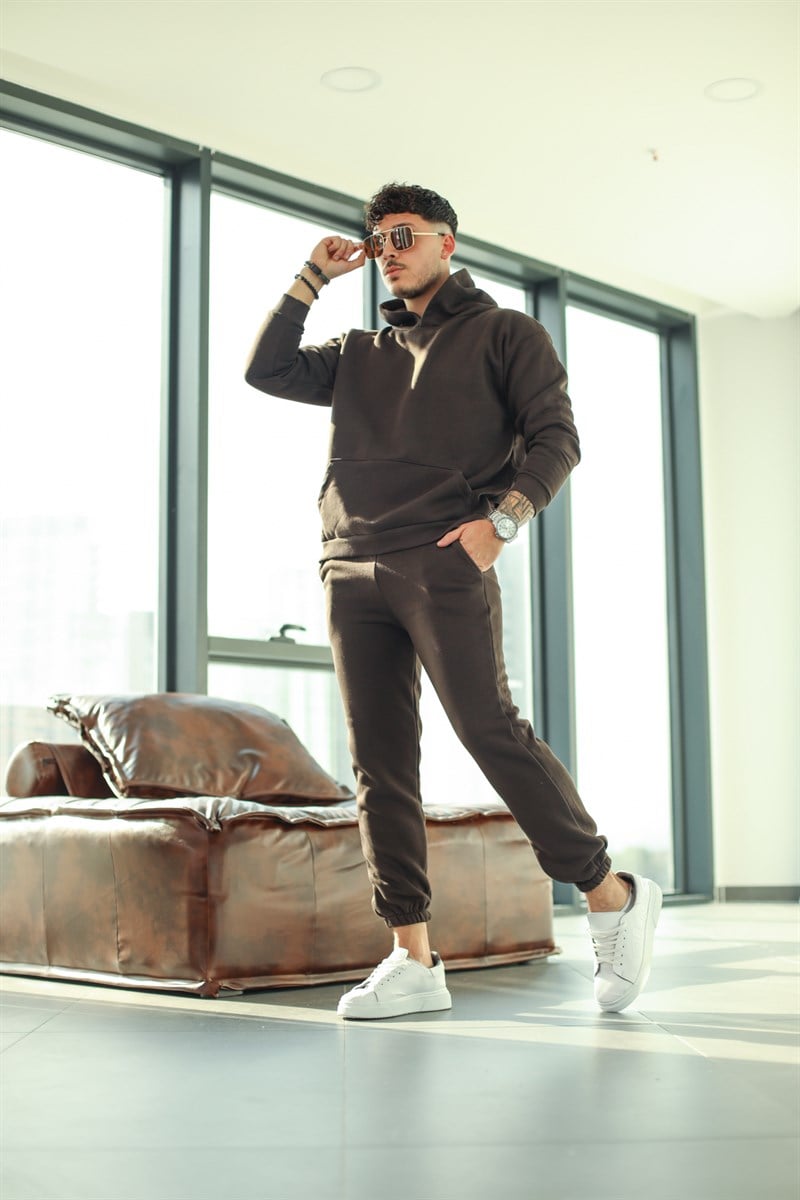 OM Basic Kapüşonlu Sweatshirt