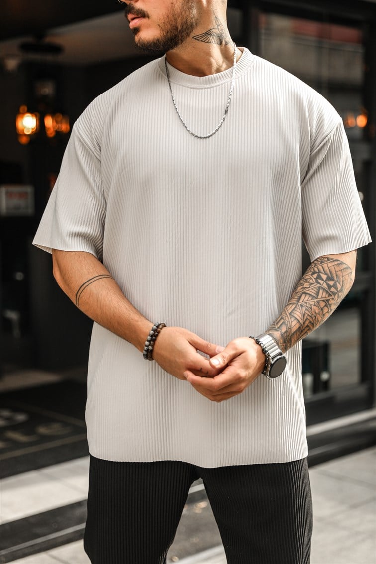 Oversize Rahat Fitilli T-Shirt
