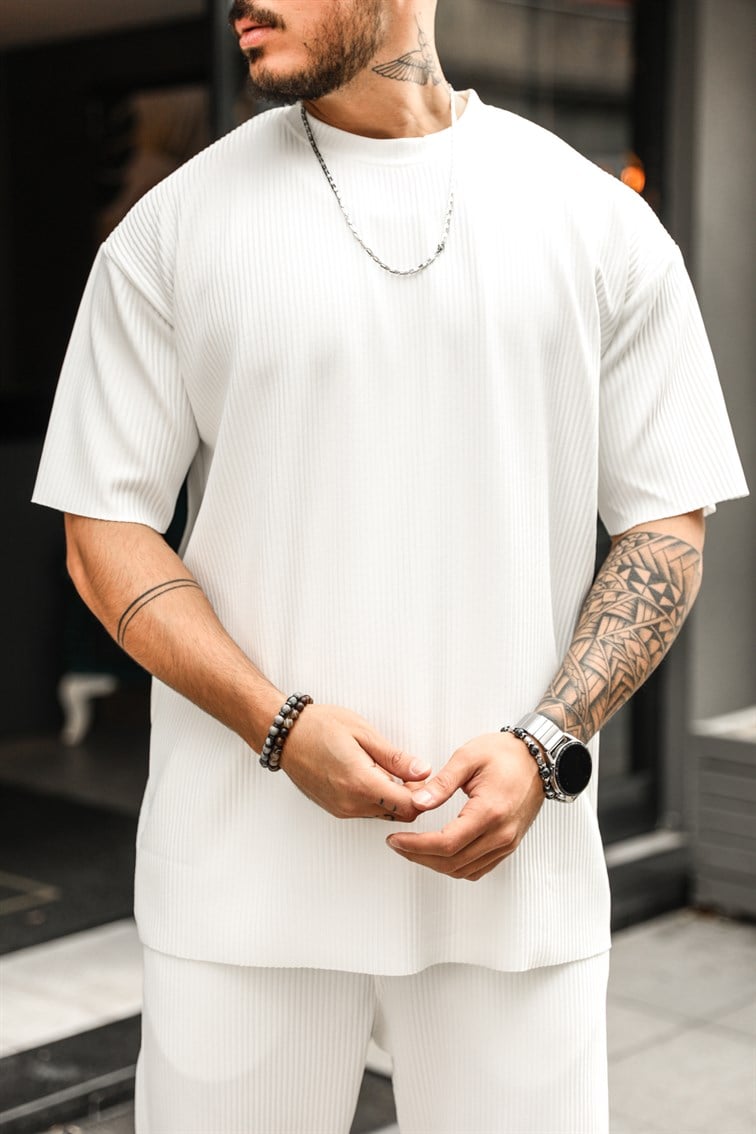 Oversize Rahat Fitilli T-Shirt