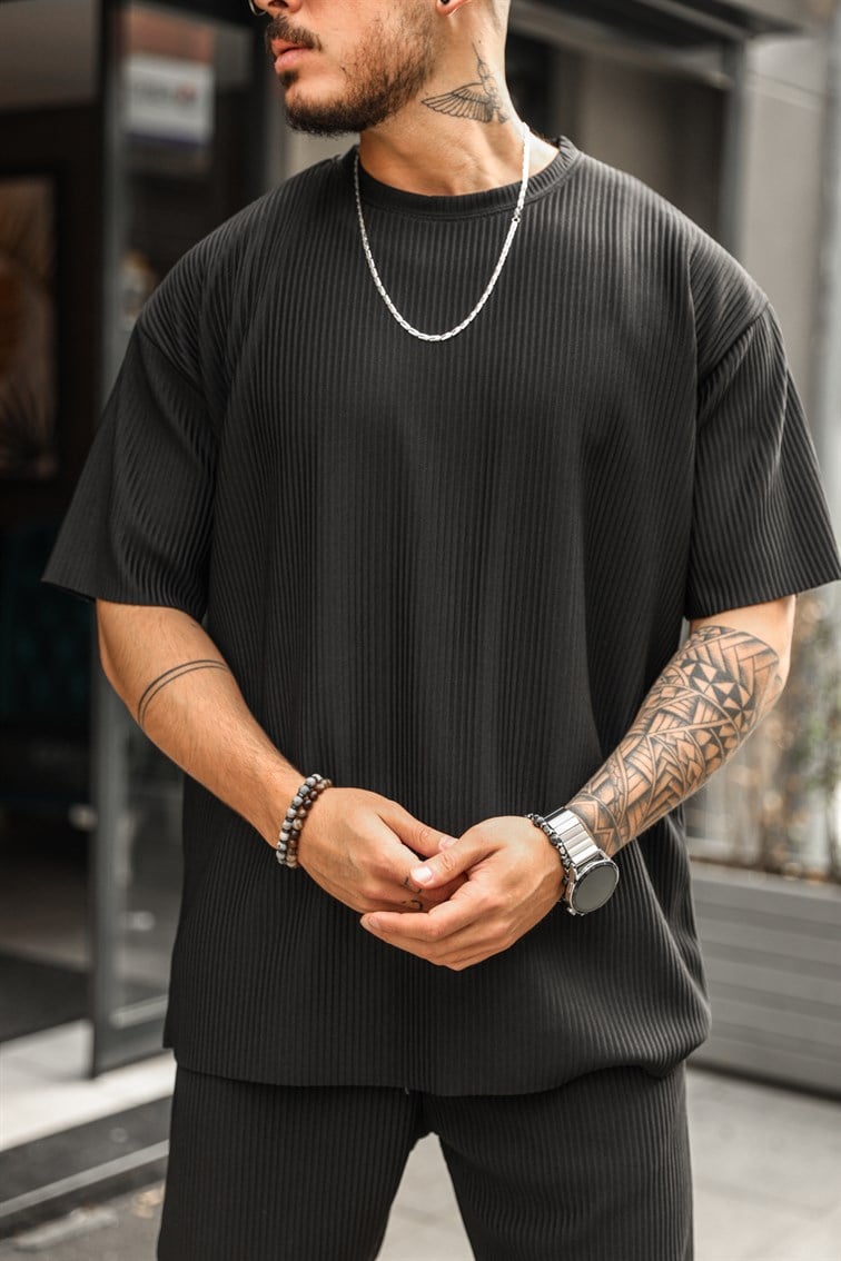 Oversize Rahat Fitilli T-Shirt