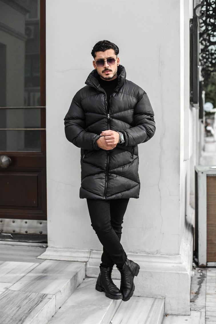 Oversize Şişme Kaban