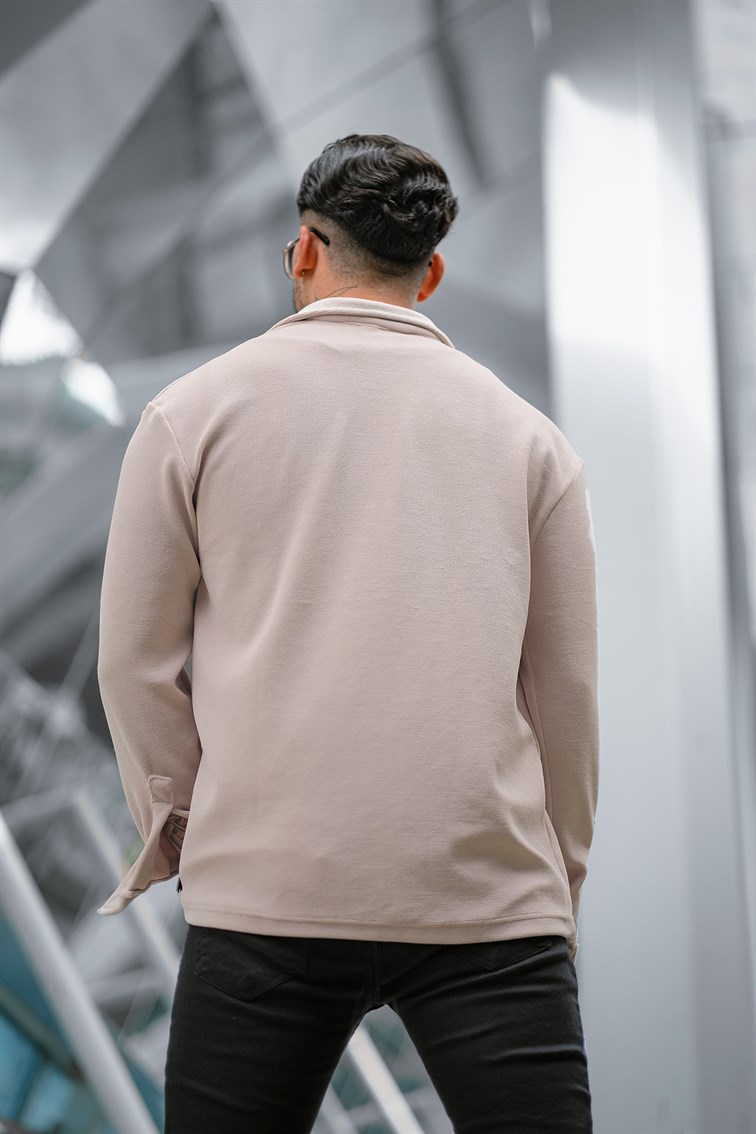 Pamuklu Basıc Oversize Gömlek