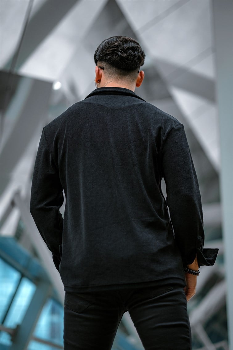 Pamuklu Basıc Oversize Gömlek