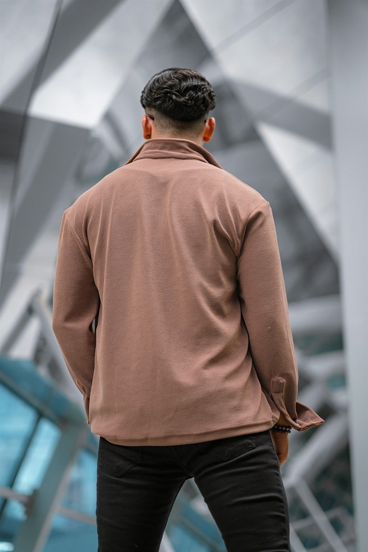 Pamuklu Basıc Oversize Gömlek