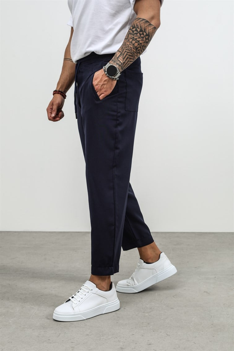 Pileli Basic Pantolon