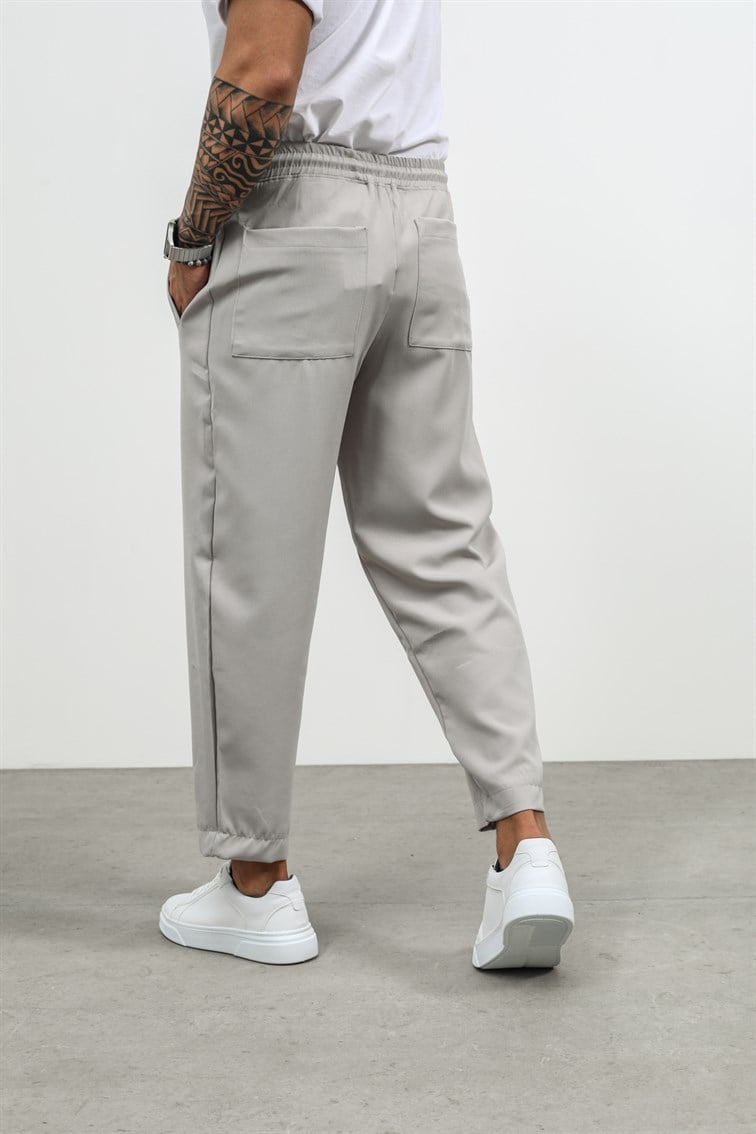 Pileli Basic Pantolon