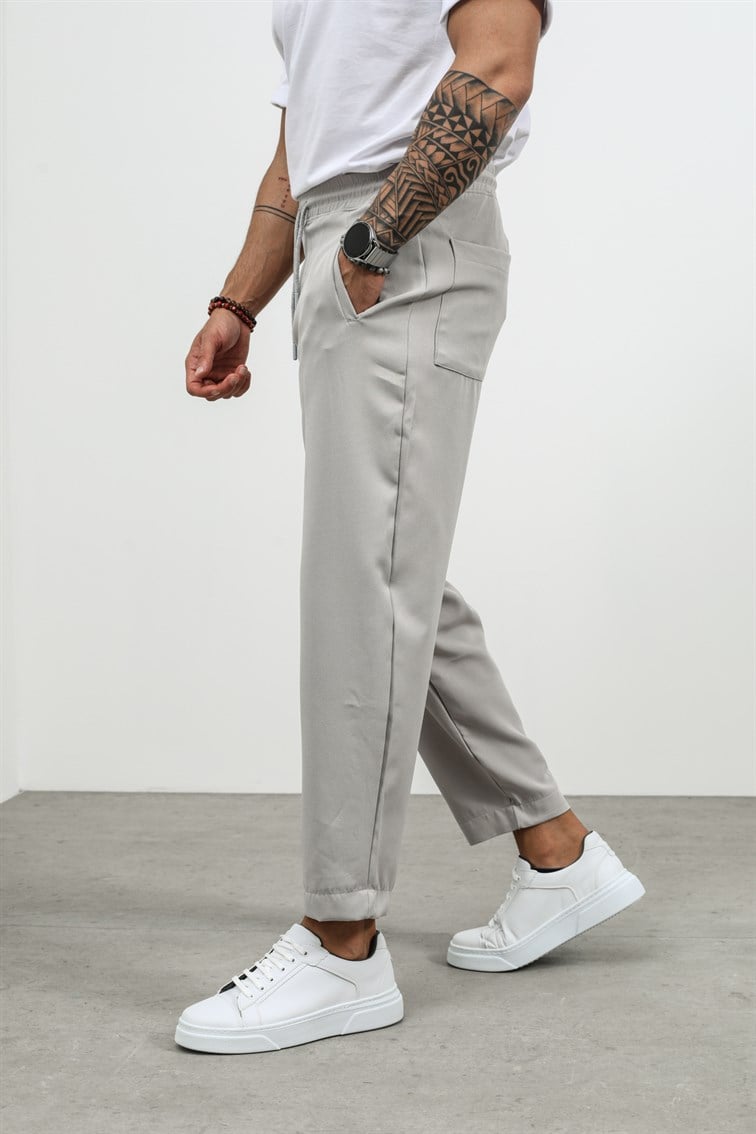 Pileli Basic Pantolon