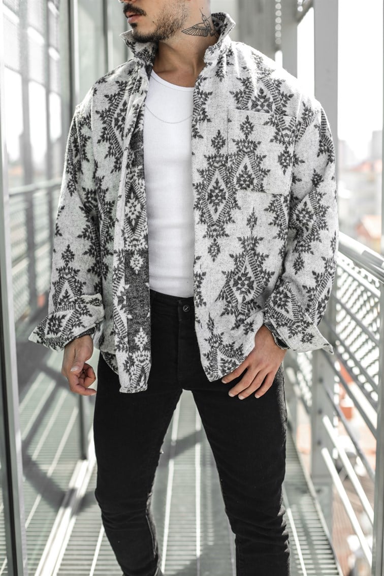 Piremit Oversize Oduncu Gömlek