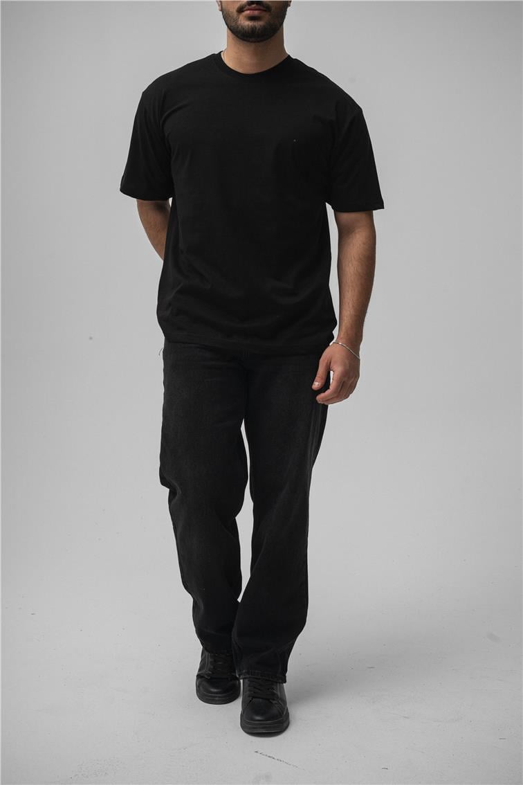 Plenty Regular Jean Yıkamalı Siyah