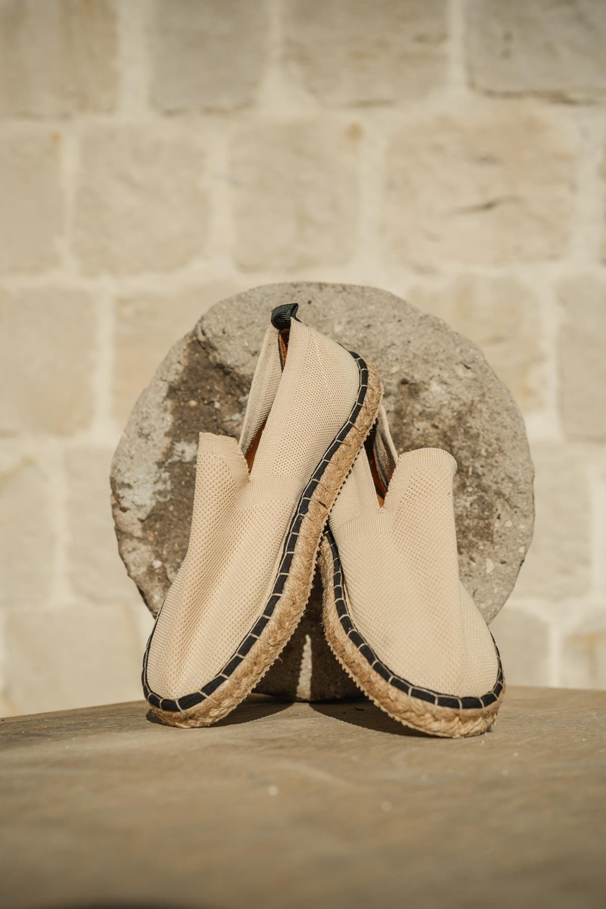 Rahat Espadril  Ayakkabı Bej