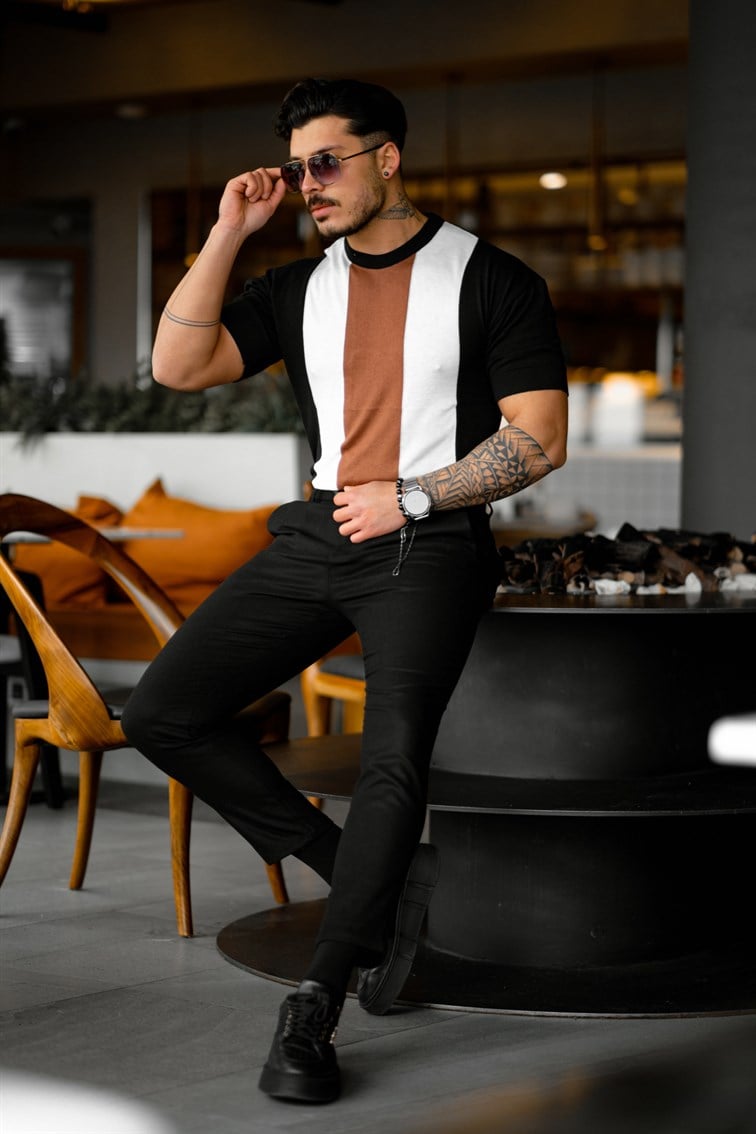 Renk Şeritli T-Shirt