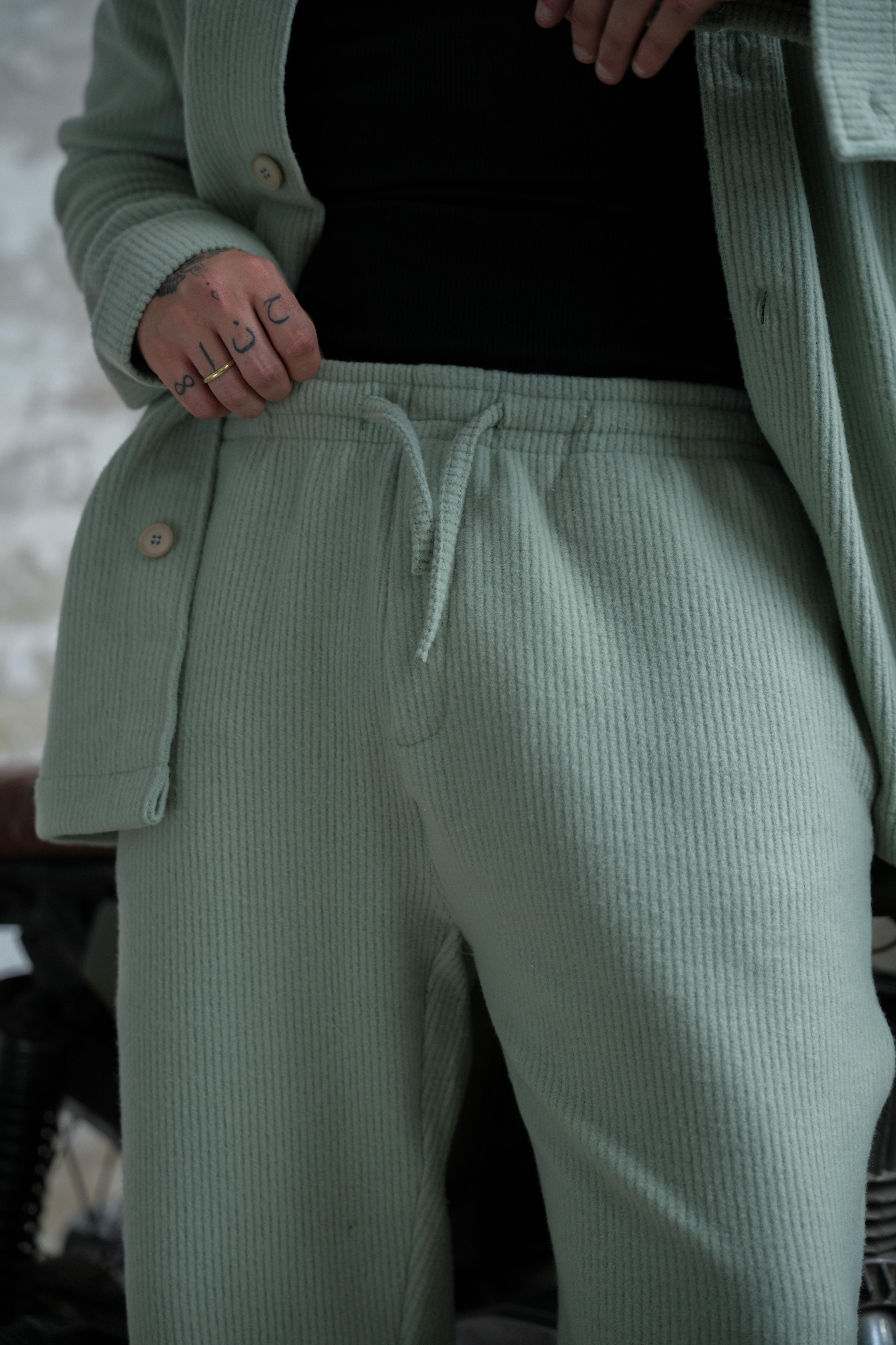 Renzo Fitilli Pant Mint