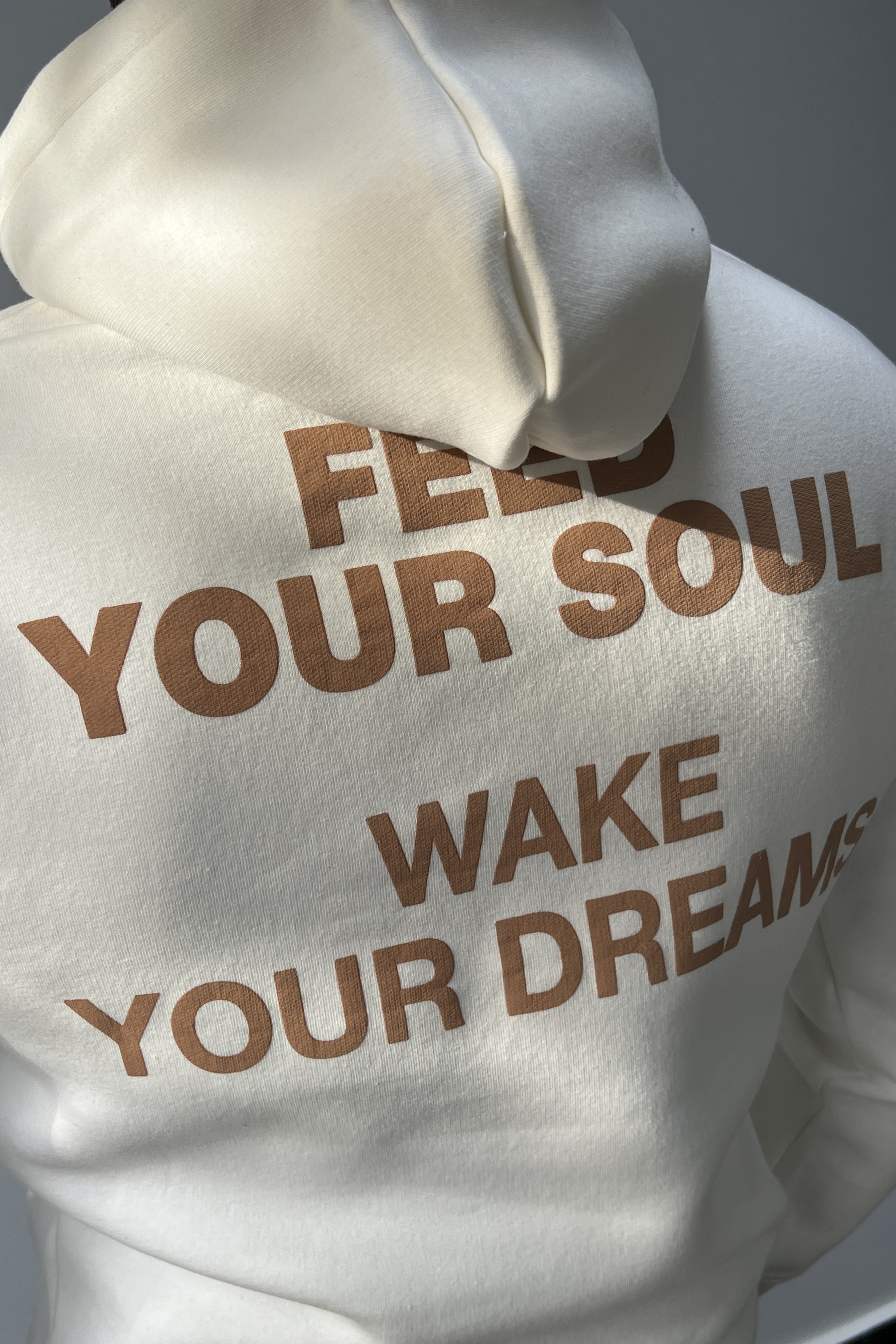 Send Me Your Playlist Baskılı Sweathirt Beyaz