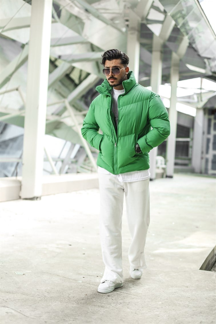 Şişme Dolgulu Oversize Mont