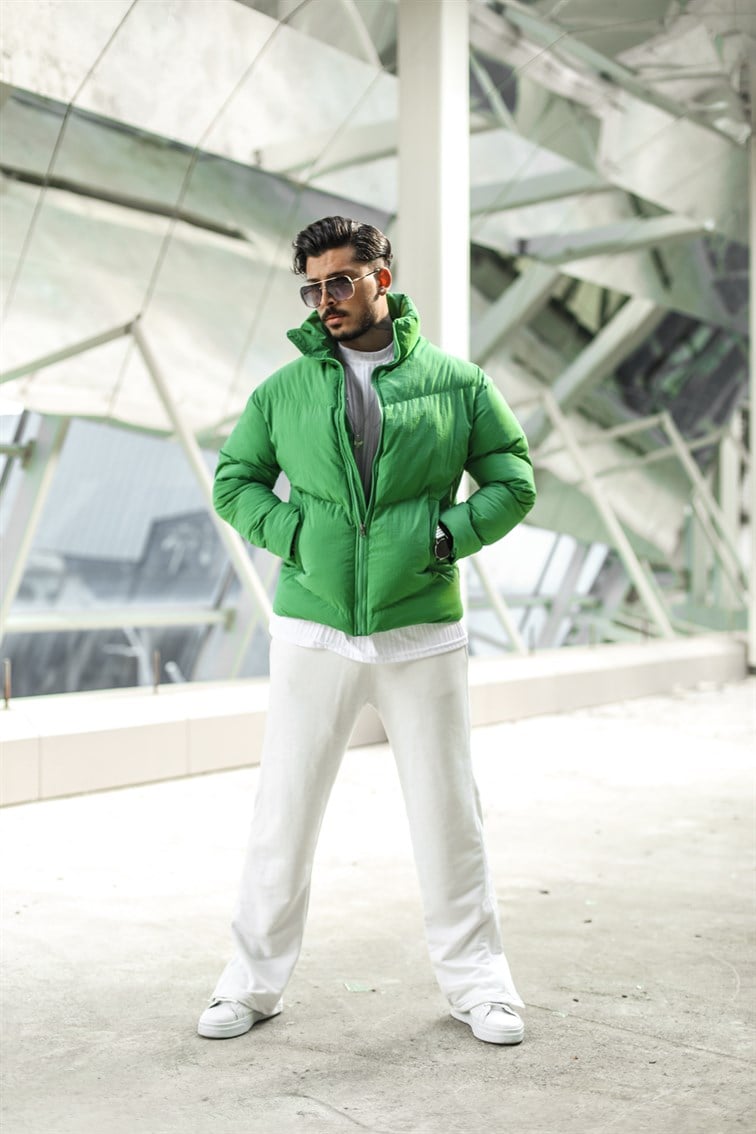 Şişme Dolgulu Oversize Mont