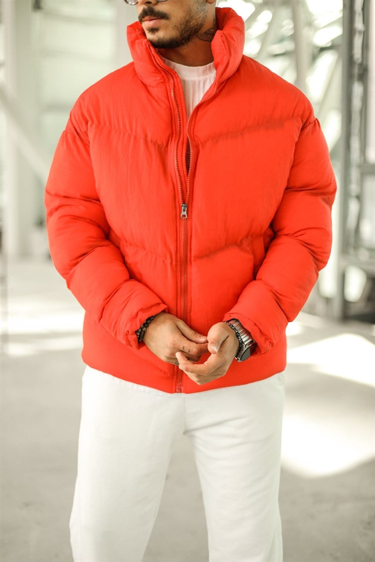Şişme Dolgulu Oversize Mont