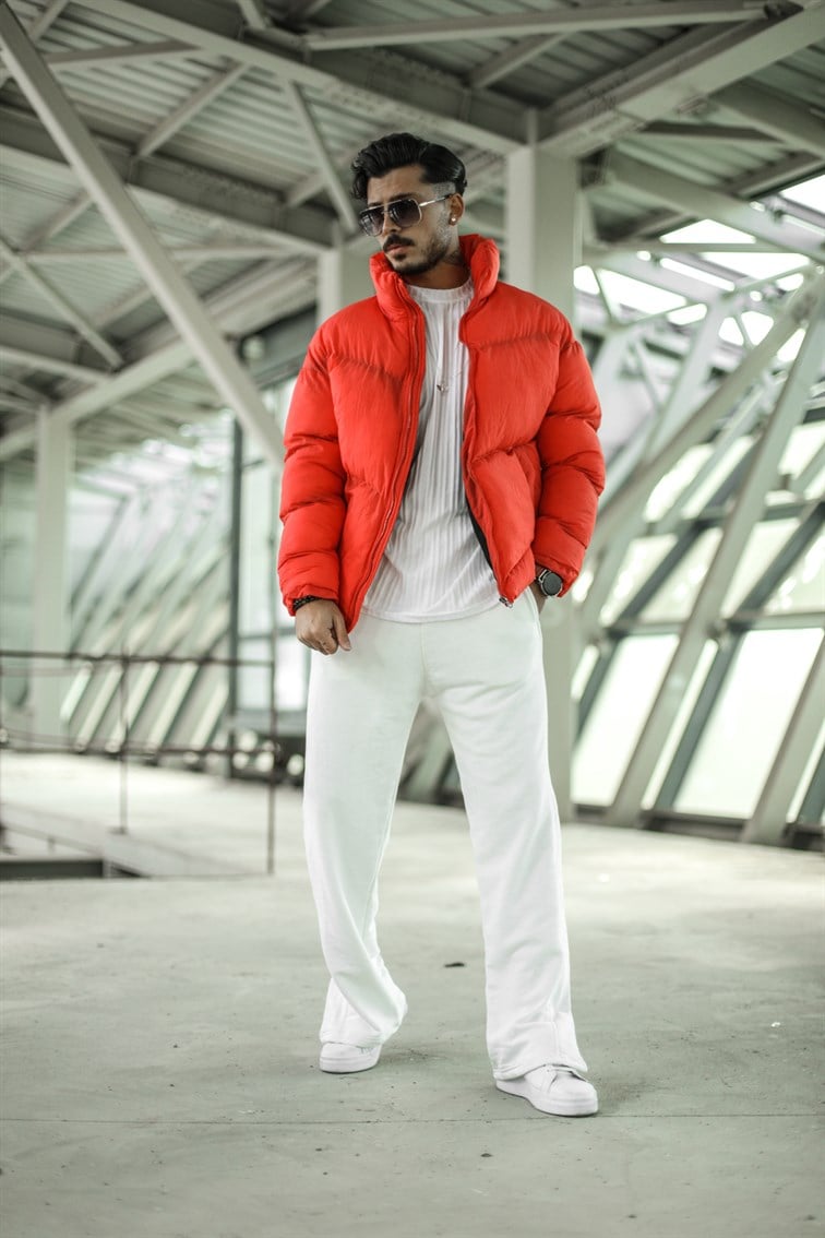 Şişme Dolgulu Oversize Mont