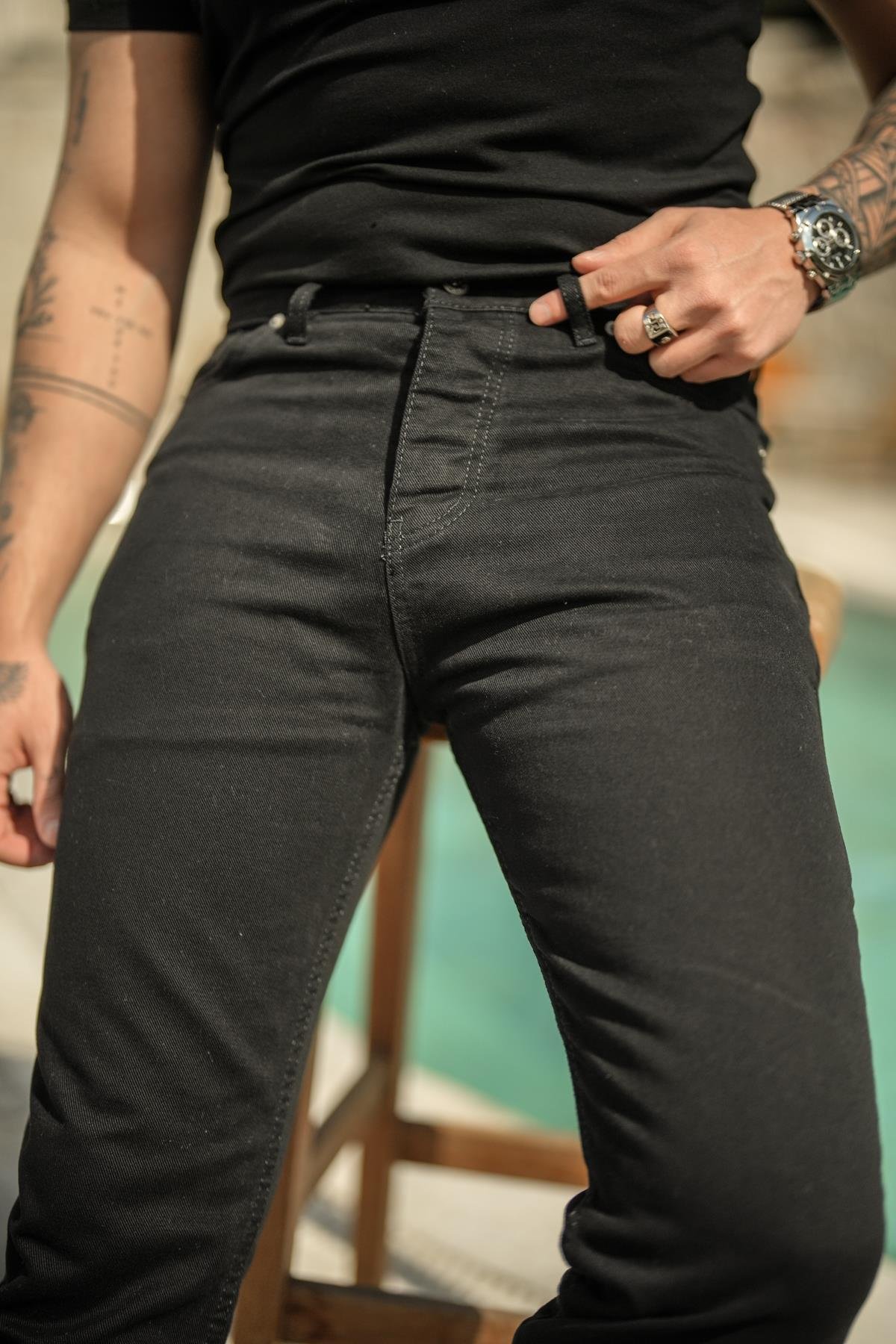 St. Louis Mom Jean Siyah